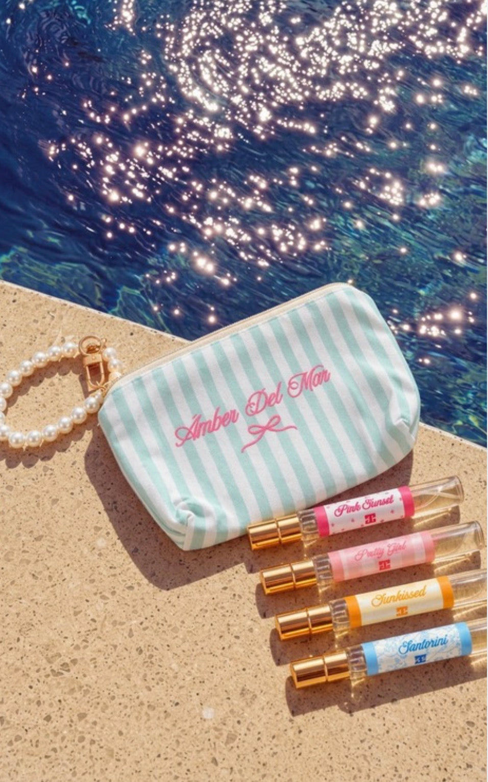Ámber Del Mar Discovery Set: Sunkissed, Pretty Girl, Pink Sunset, & Santorini