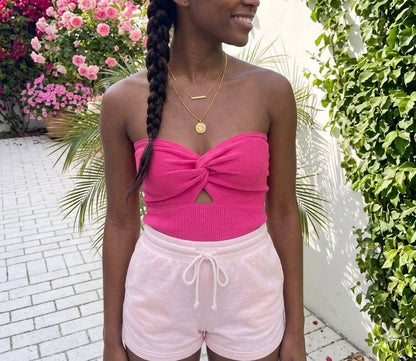Amaya Twist Front Tube Top